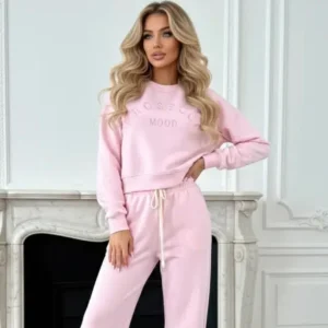 Prosecco Mood mjukisbyxor rosa