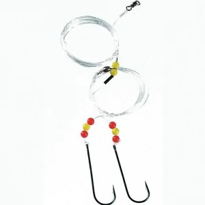 Boat/pier rig two hooks size 4 0.50mm line