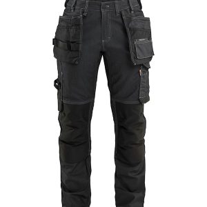 Hantverksbyxa med stretch Dam