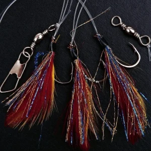 Deep sea D2 1/0 3 hooks