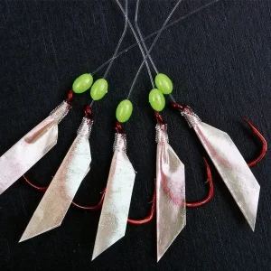 Deep sea D4 size 2.5 red circle hooks