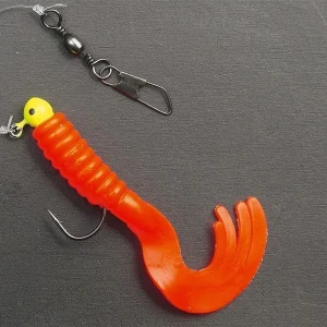 Curlytackel enkel röd stl 3/0