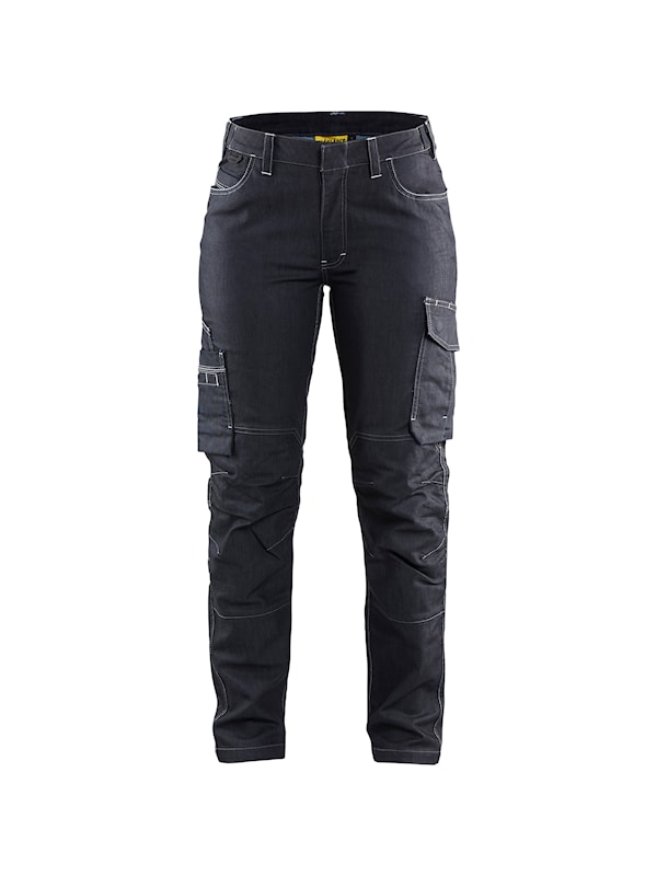 Servicebyxa denimstretch dam - Bild 2