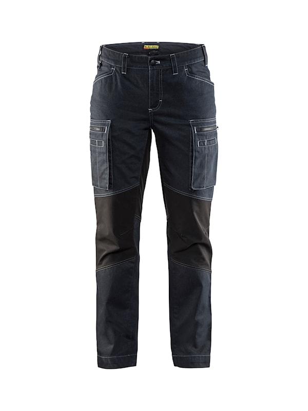 Servicebyxa med stretch dam