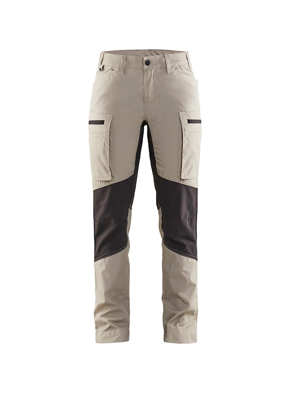 Servicebyxa med stretch dam