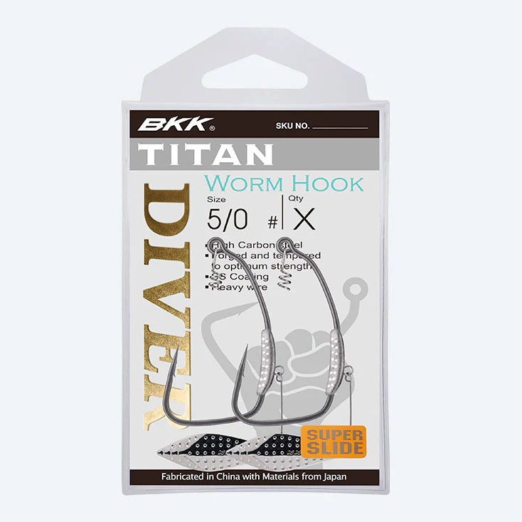 BKK Titan Diver Worm Hook - Bild 2