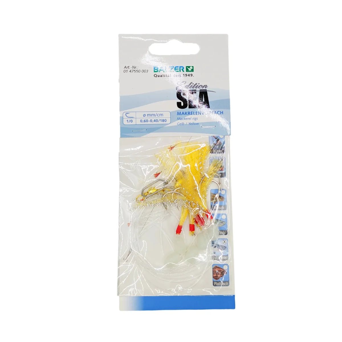 Balzer SEA Makrillhäckla, Gul - Bild 2