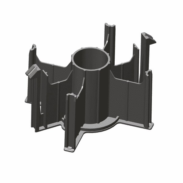 Bobinadapter för stora svetsrullar