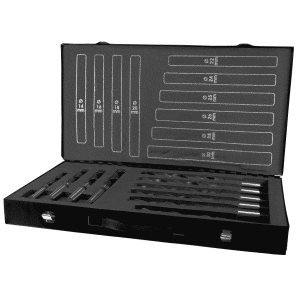 Ruko borrlåda 10 stycken morsekon borr MK 14-30