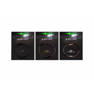 Korda Dark Matter Leader QC Swivel Weed 30lb 30cm