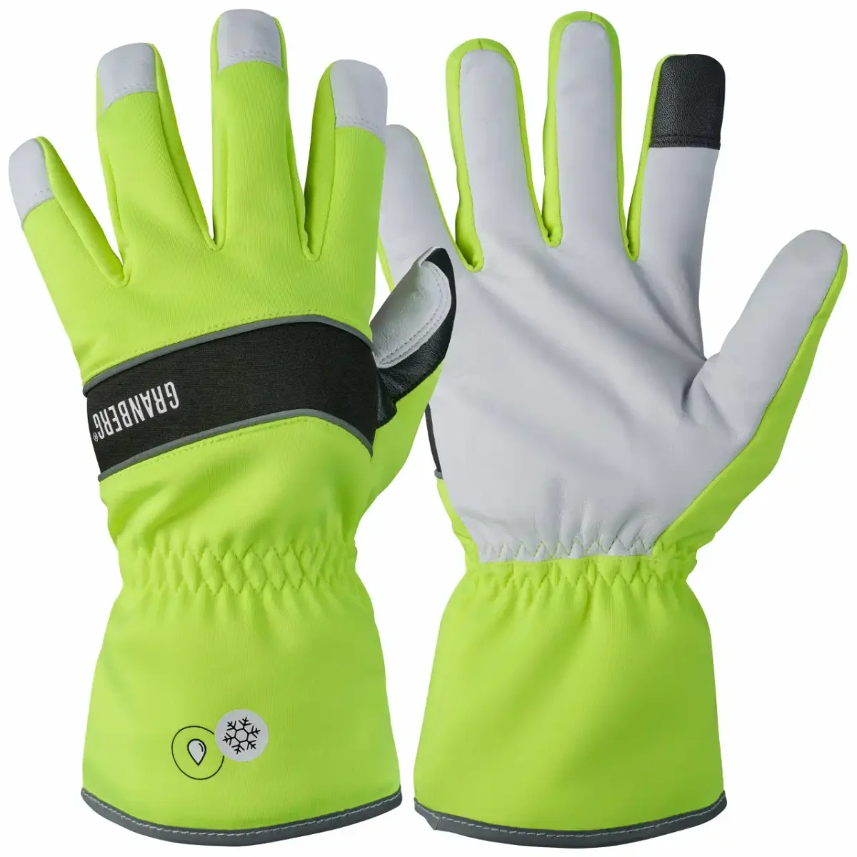 GRANBERG 1055 fodrade arbetshandskar i getskinn