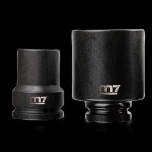 M7 1″ Lång krafthylsa 37mm