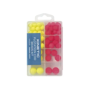 Kinetic Floating Cod Beads Kit Red/Yellow 72-pack