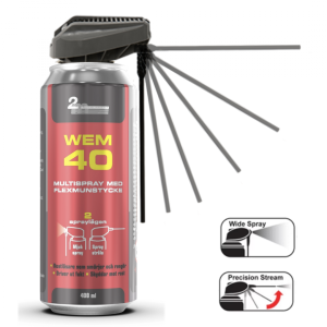 Multispray för smörjning, rengöring och rostlösning – 400 ml