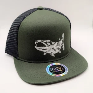 Sportfiskegiganten Keps Gäddan, Green/Black (Trucker)