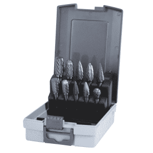 Roterande hårdmetallfilar komplett sats 10 stycken