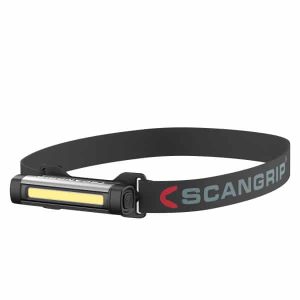 Scangrip flex wear kit inklusica pannband och kepsfäste