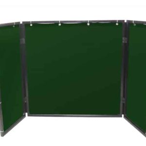 Svetsskydd bänkmodell 450 × 900 × 450 mm med ställning