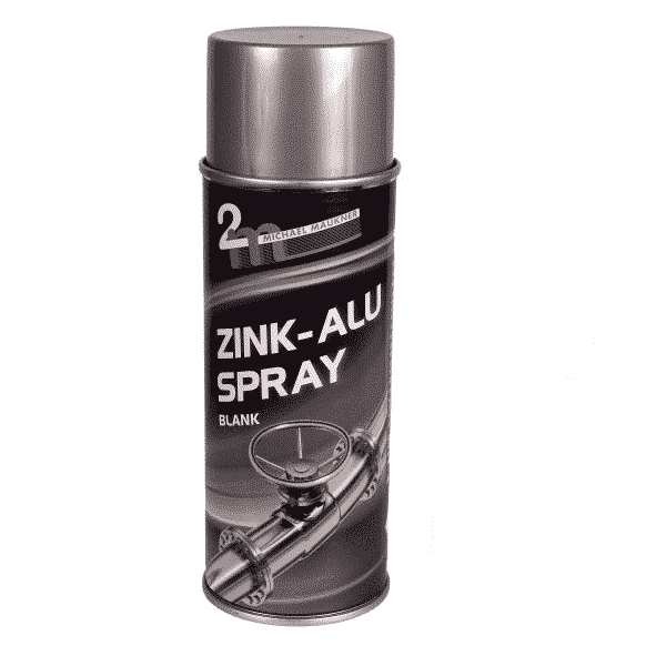 Zink- och aluspray blank 2m 400ml