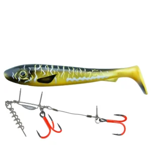 Svartzonker Big McRubber 25cm + BKK UVO 3/0 Stinger