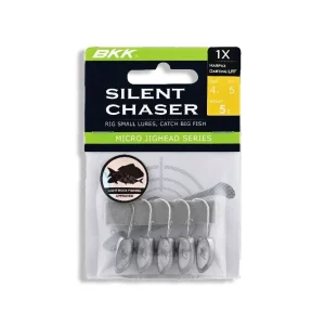BKK Silent Chaser Harpax Darting LRF Micro Jig Head, 5-pack
