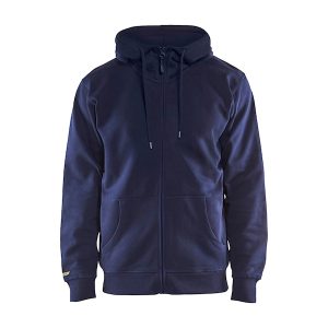 Luvtröja med dragkedja