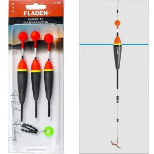 Fladen Flöte Classic 3-pack (8, 10 & 12 gram)
