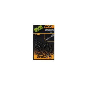 Fox Edges Kwik change heli swivels size 7 x 10-pack