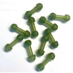 GTT Chod Heli Beads Green 10-pack