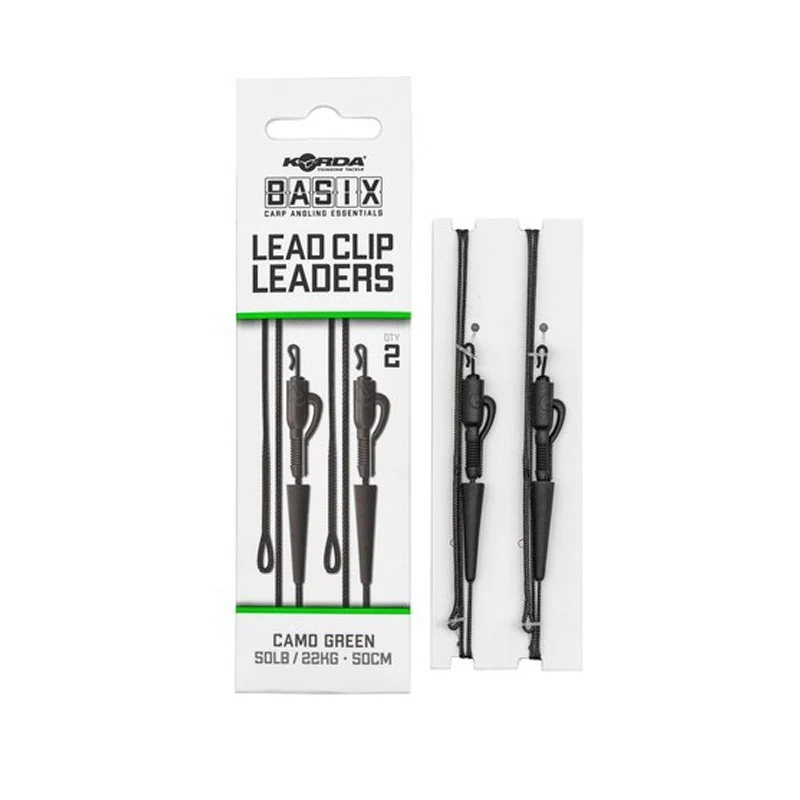 Korda Basix Lead Clip Leaders 2-pack - Bild 2