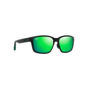 Maui Jim Lehiwa AF Matte Black Maui Green Polariserande Solglasögon