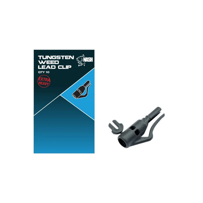 Nash Tungsten Weed Lead Clip, 10-pack - Bild 2