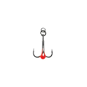Savage Gear SGY 1X Hotspot Ring Rigged Treble Hooks, 8-pack