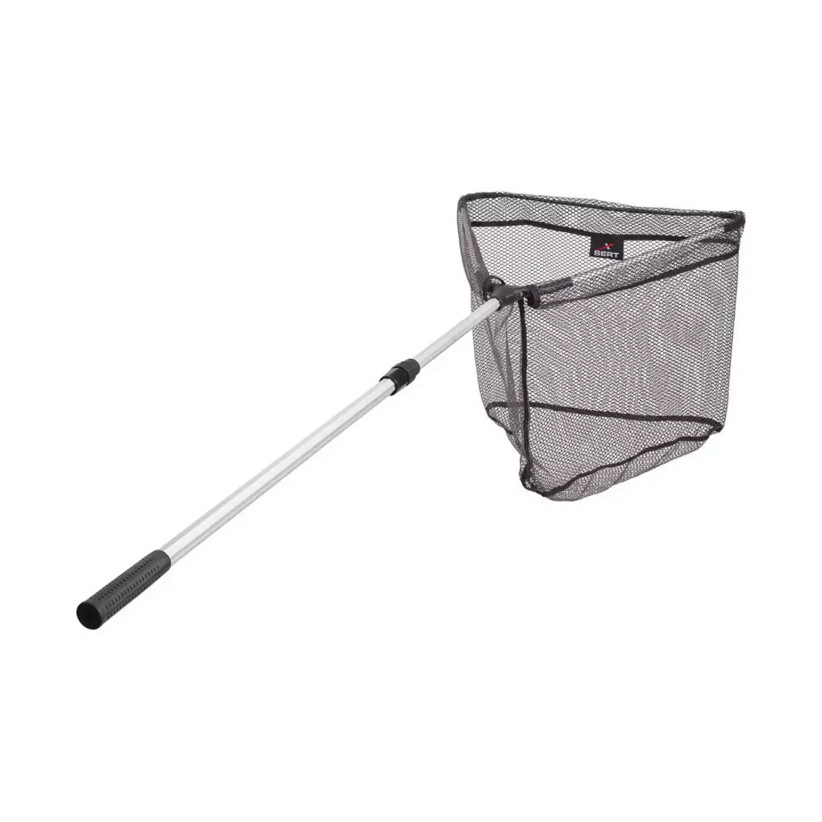 Sert Fällbar Håv (Gummerad) 180cm, 50x50cm