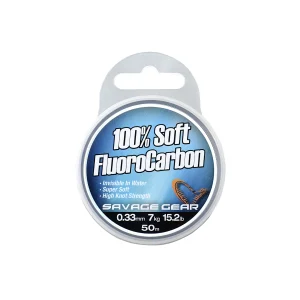 Savage Gear 100% Soft Fluorocarbon, Clear