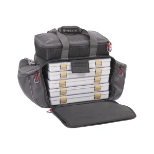Westin W4 Master Lure Bag, Titanium Black (inkl 5 boxar)