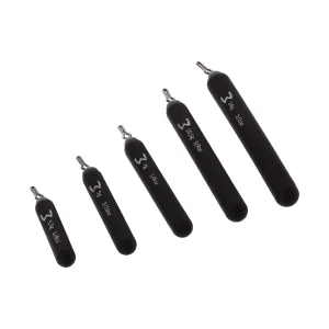 Westin Tungsten Dropshot Weights Matte Black